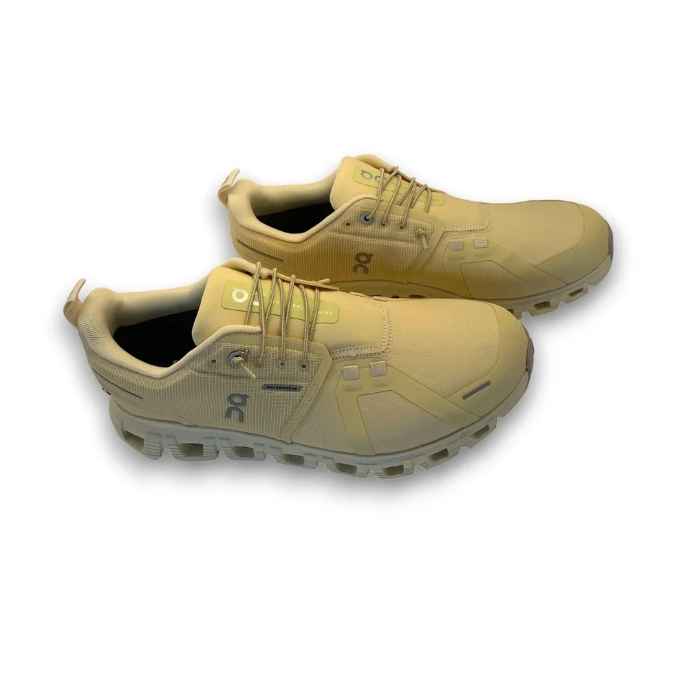 On Cloud 6 Waterproof Women's Running Shoes Pale Yellow‎ Size 9.5 W New